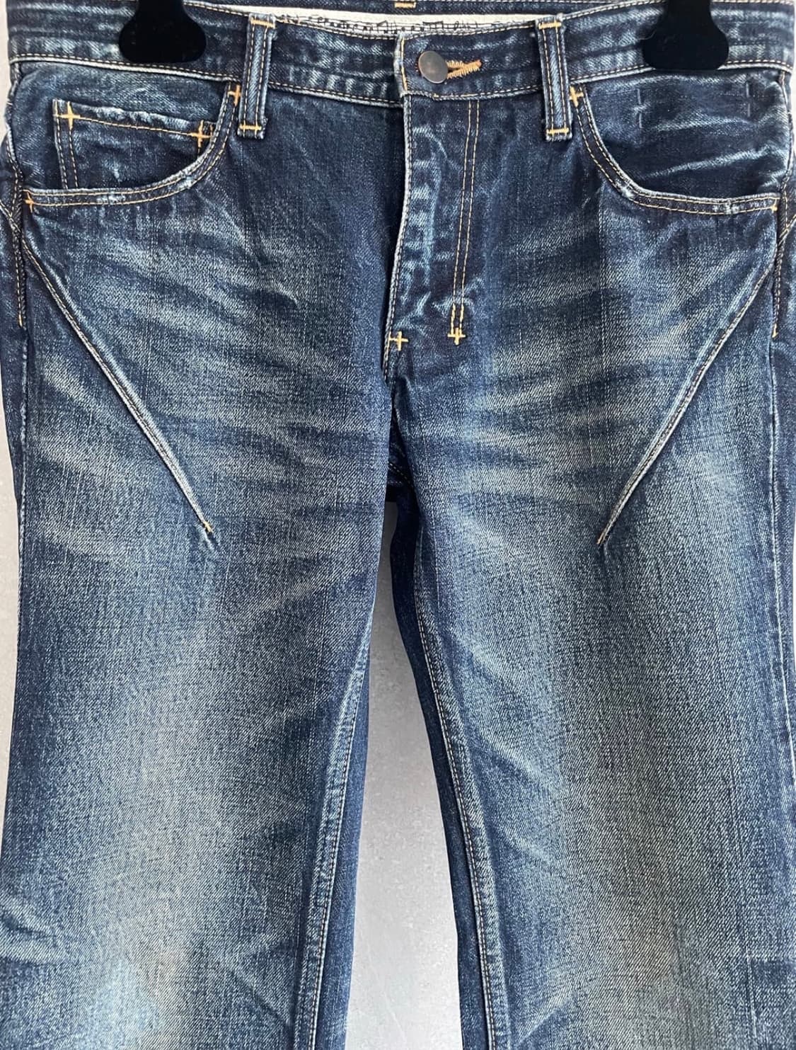 넘버나인 07ss honeycomb pain denim 상품이미지3