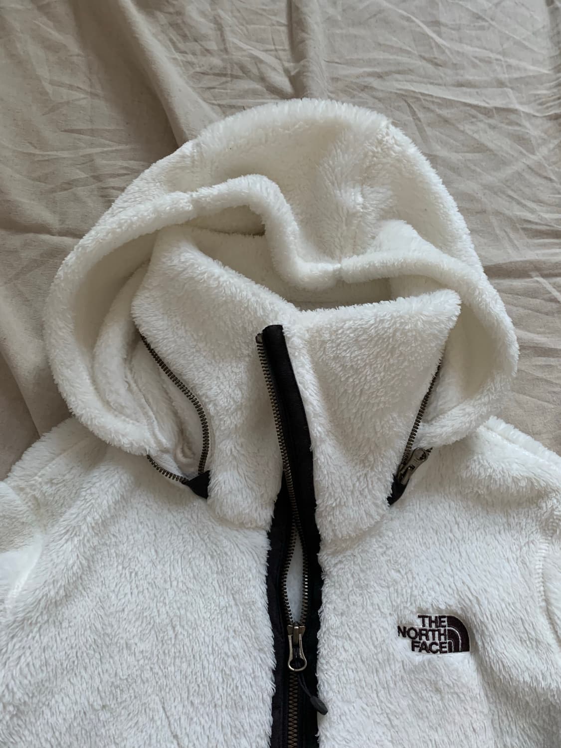노스페이스 화이트 라벨 플리스 후드집업 상품이미지6