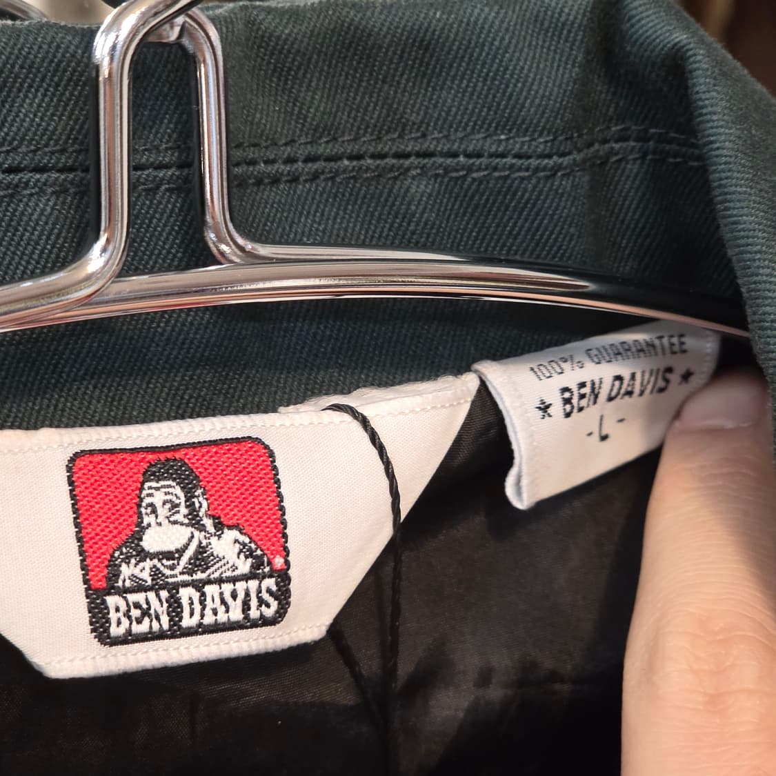 벤데이비스 딥그린 코튼 코치 자켓 상품이미지9