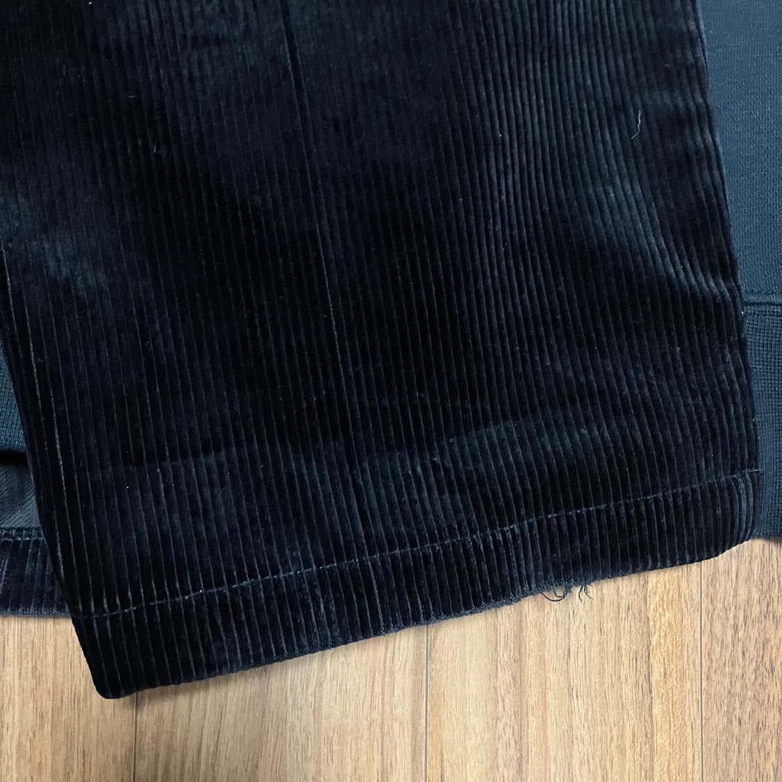 [L] 블레스 오버조깅진 블랙/코듀로이 상품이미지5