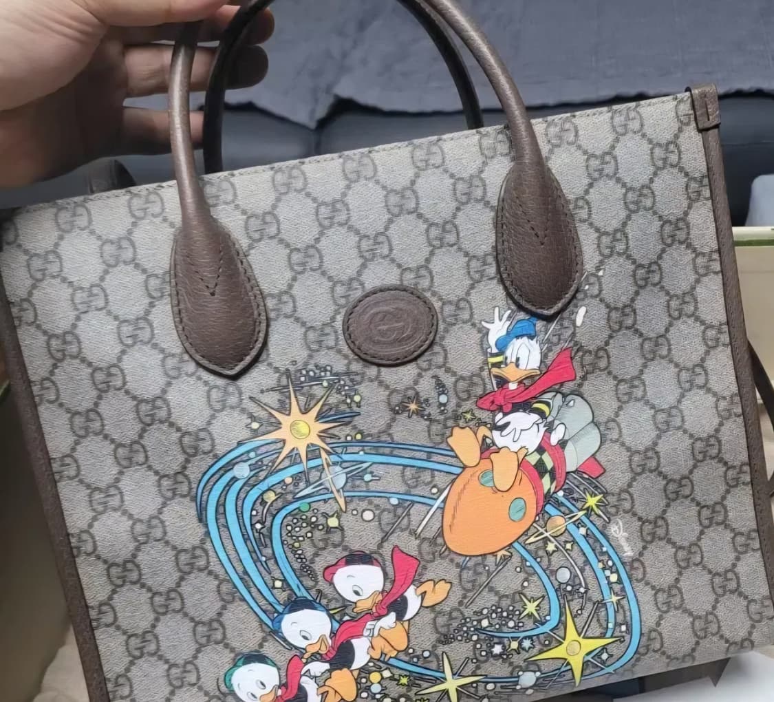 구찌 디즈니(도날드덕) 한정판 토드백 상품이미지1