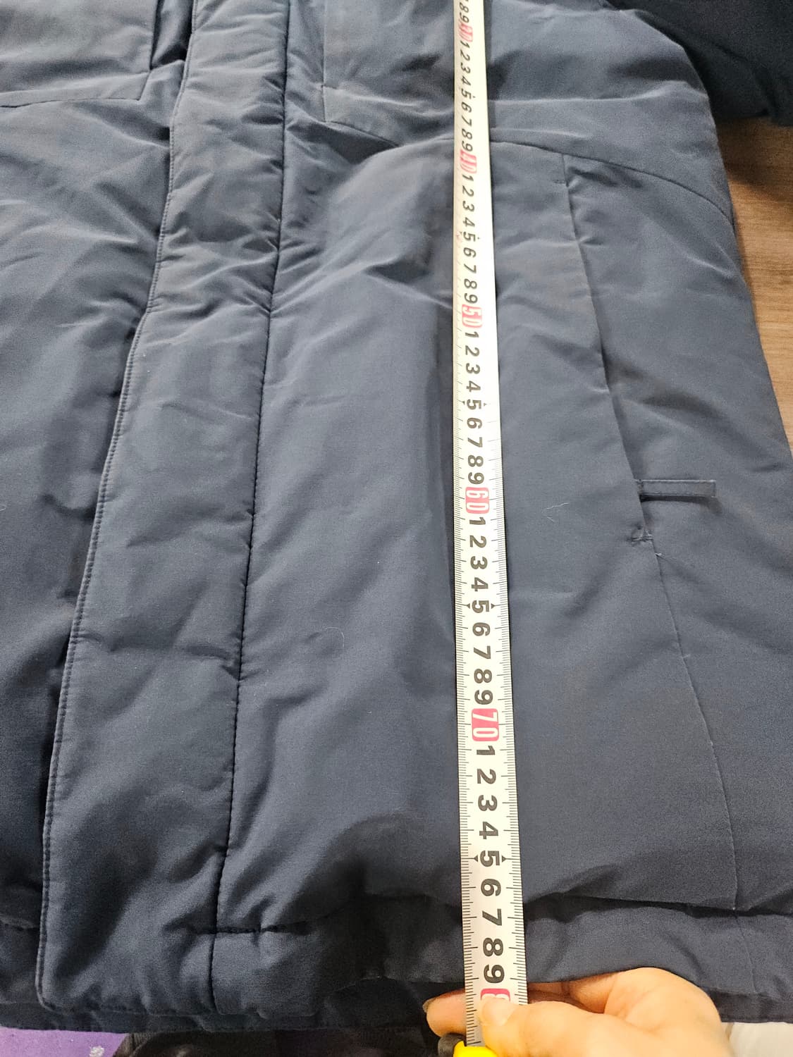 네파  네이비 구스 패딩  100 상품이미지10