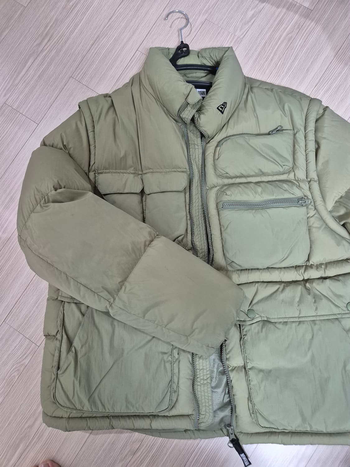 뉴에라 패딩, 팔분리가능 조끼 상품이미지2