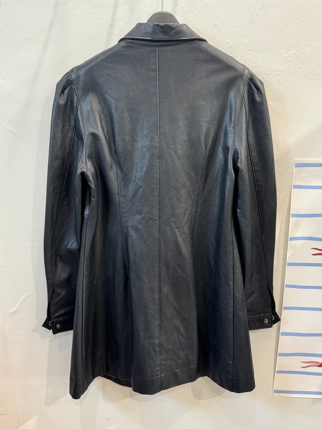 vintage 페이크레더 투웨이자켓 상품이미지7