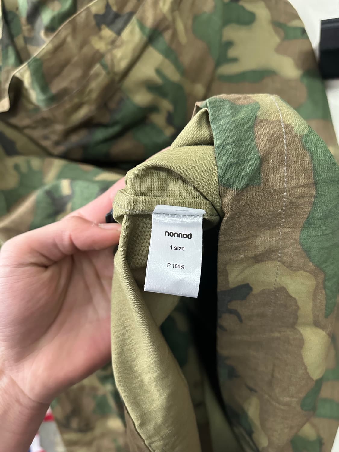 논노드 집 자켓 카모 1사이즈  상품이미지8