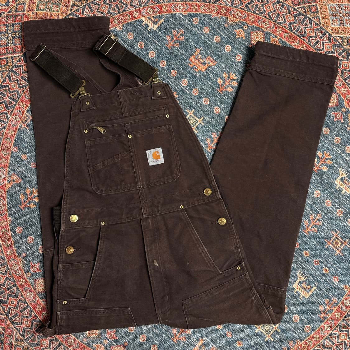 칼하트 더블니 오버롤 상품이미지2