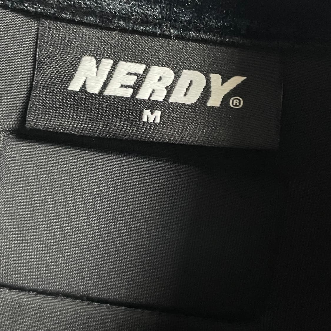 [M] 널디 벨벳 트랙 자켓 블랙 퍼플라인 상품이미지2