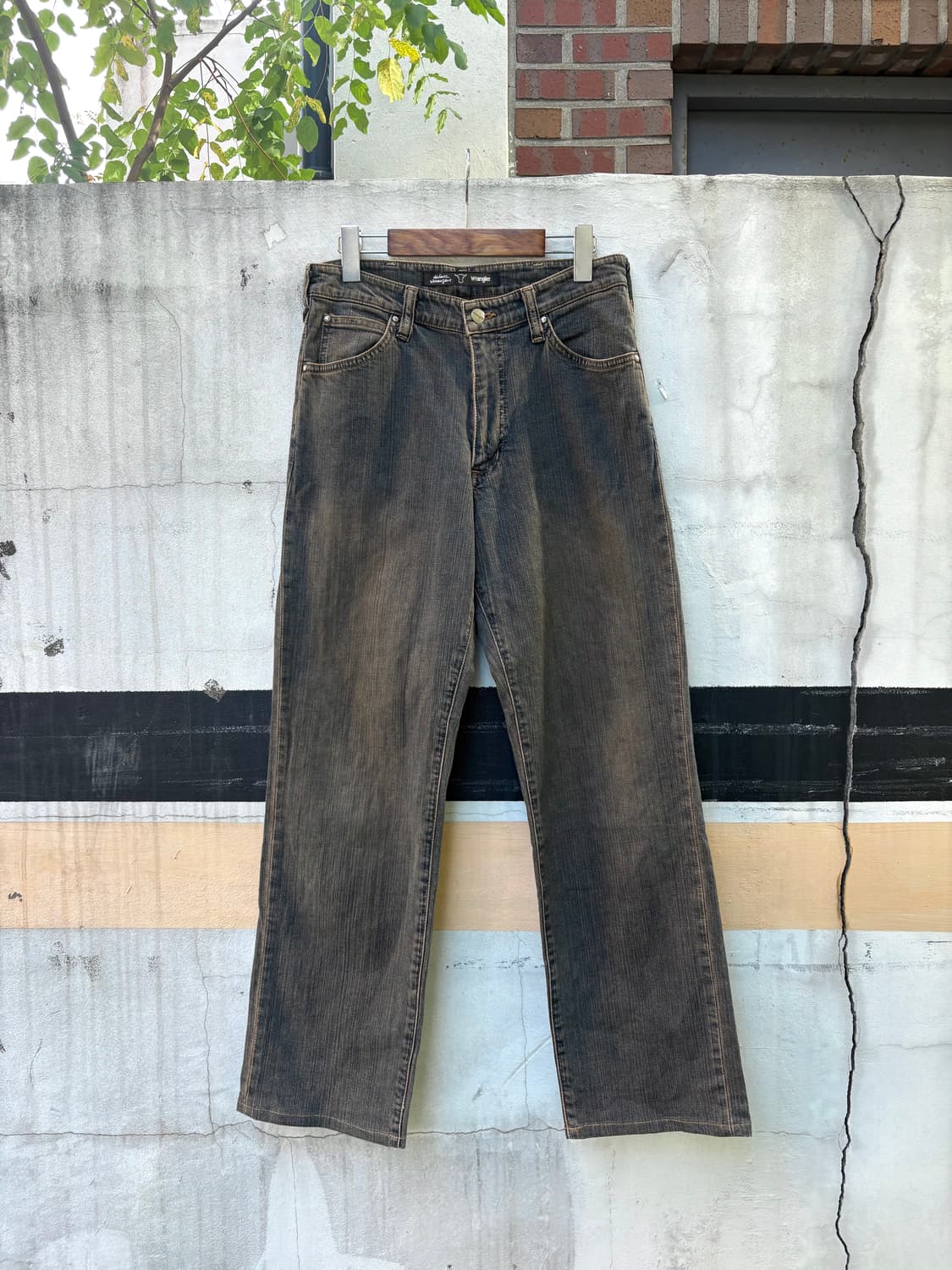 Wrangler 랭글러 웨스턴 스트레이트 데님 팬츠  상품이미지1