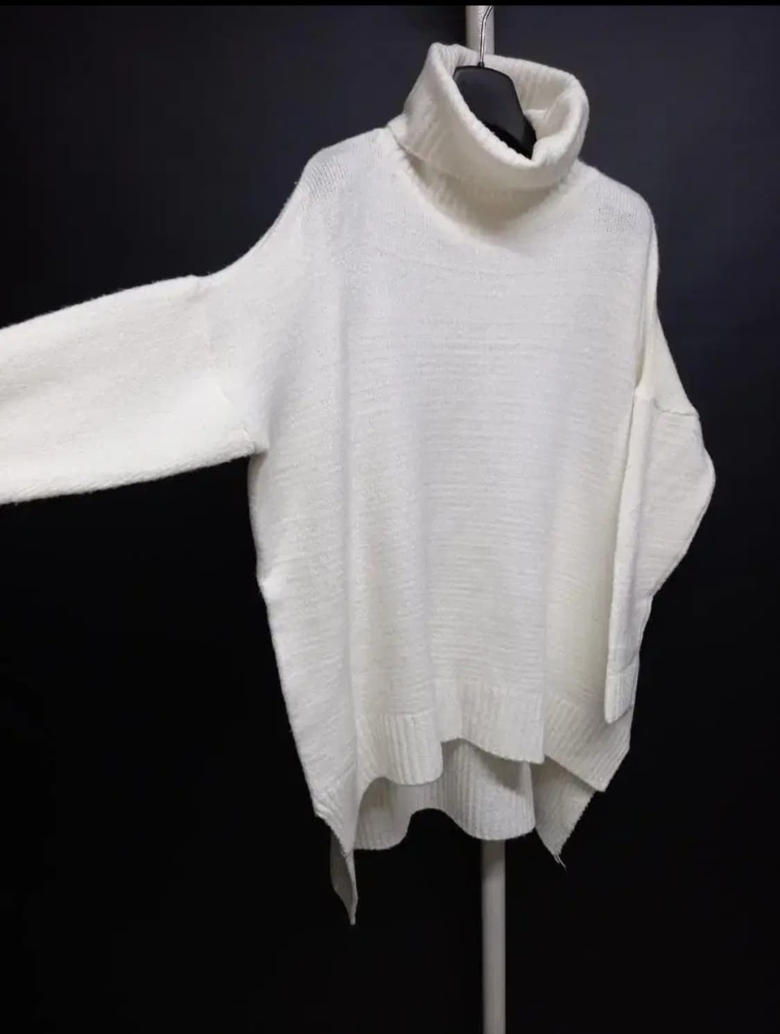 온앤온 춘추동  하이넥 롱 니트 스웨터 F 상품이미지4