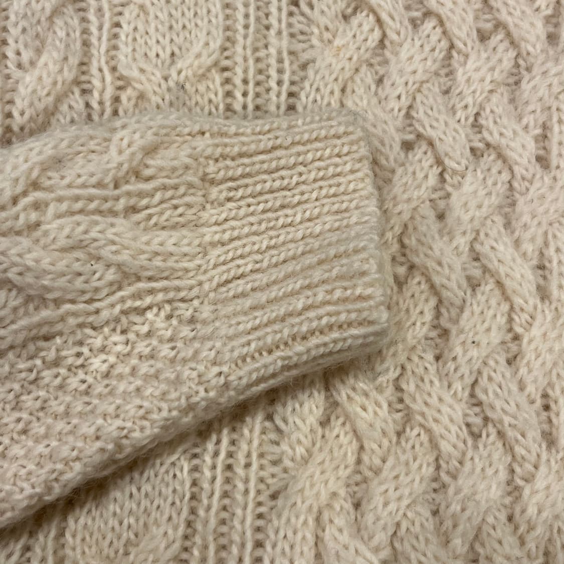 Vintage 빈티지 케이블 니트 스웨터 상품이미지8