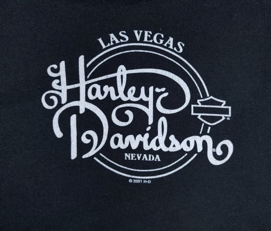 할리데이비슨 라스베가스 우먼 후드티 L 상품이미지8