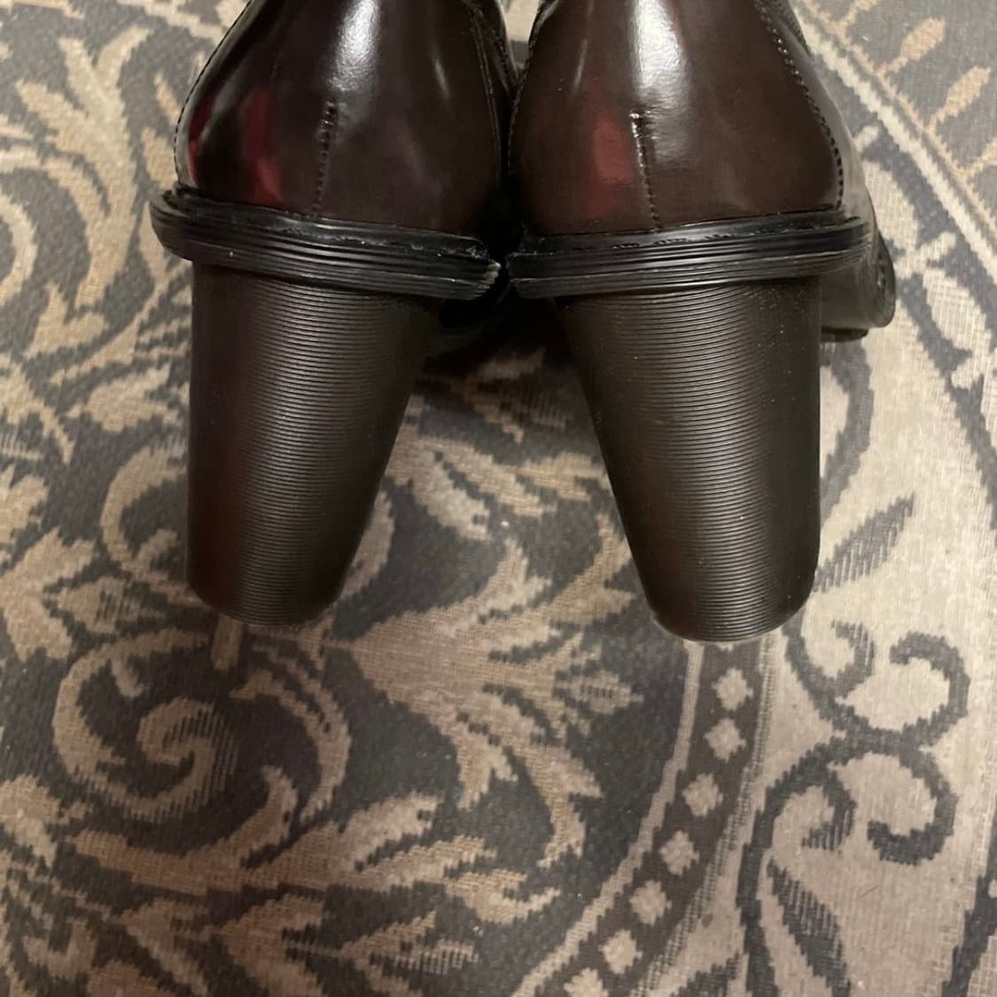 닥터마틴 (우먼) Mairwen 그레이 테슬 로퍼 힐 상품이미지5