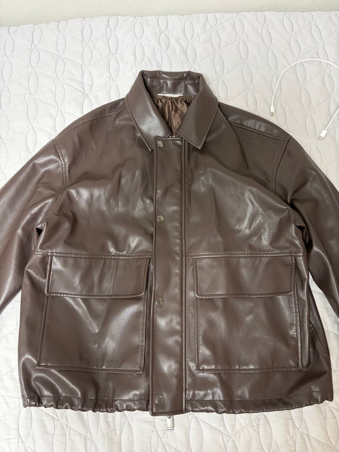 사이즈 s 자라 가죽자켓 상품이미지1