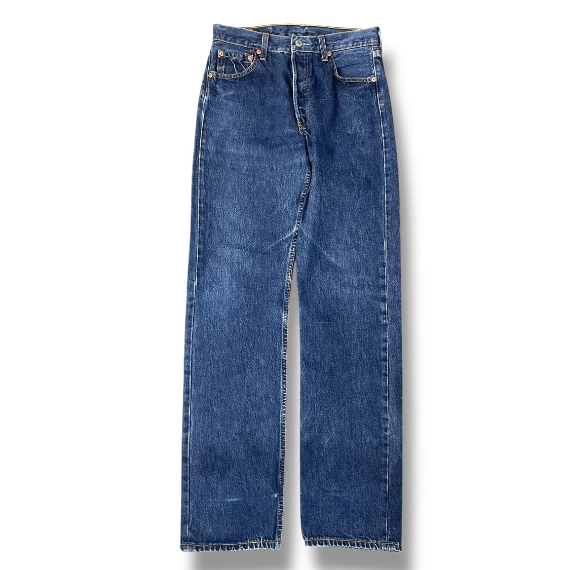 (30) 리바이스 501 인디고 4버튼 스트레이트 데님 팬츠 상품이미지1