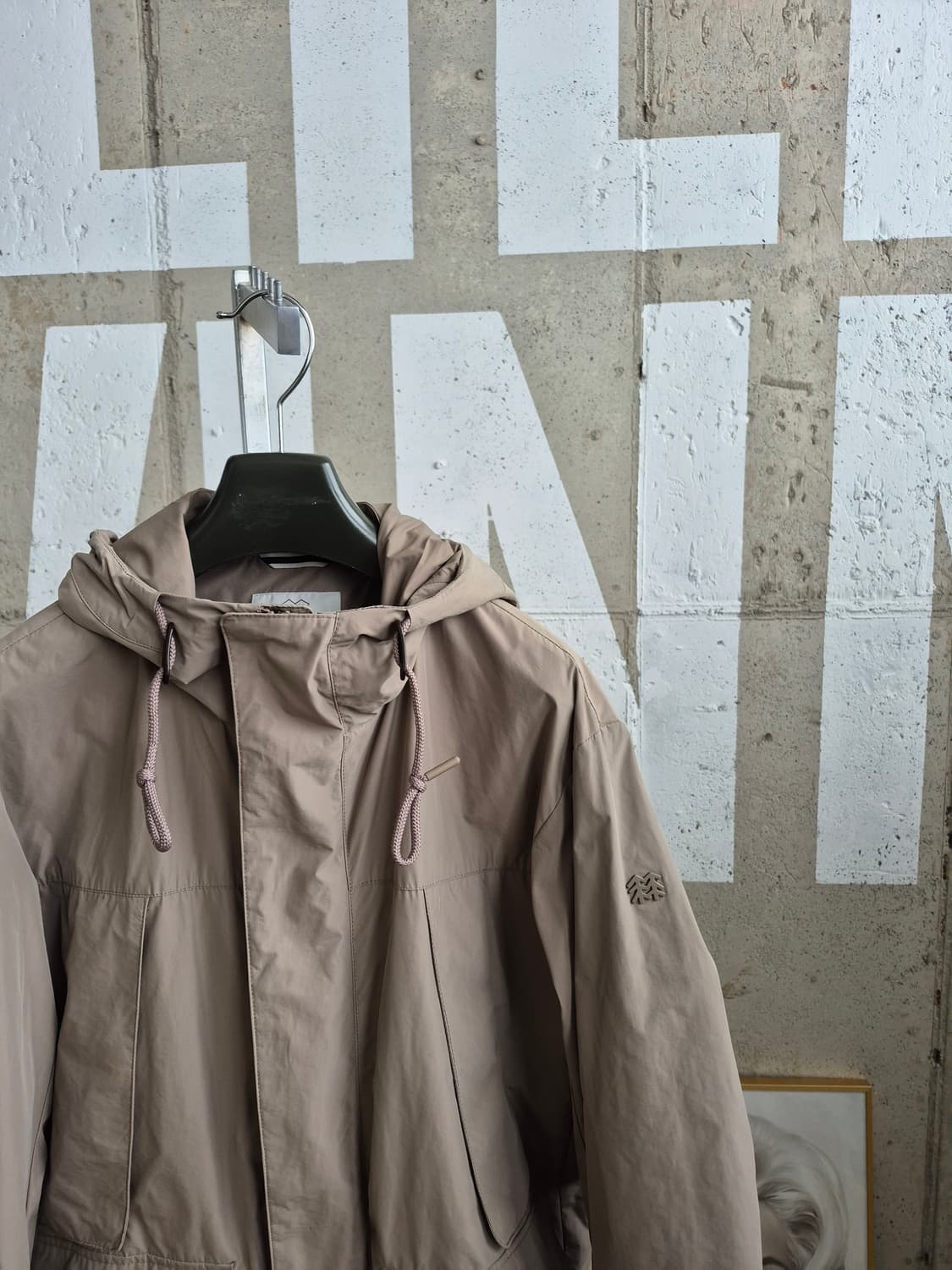 남성100)코오롱 후드 바람막이 상품이미지2