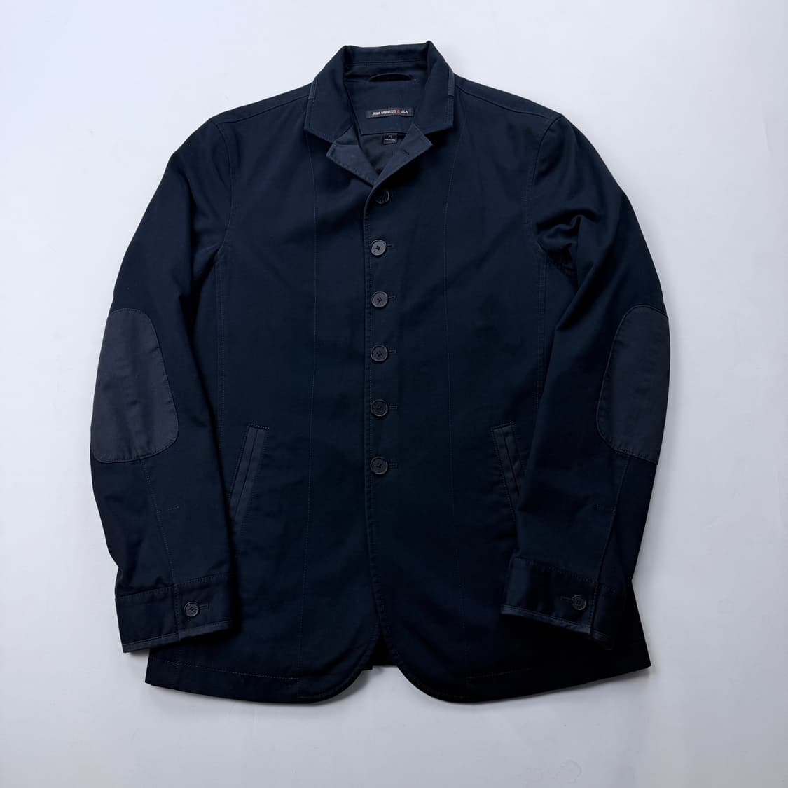 존바바토스 차이나카라 블레이저 코튼자켓 블랙 상품이미지1