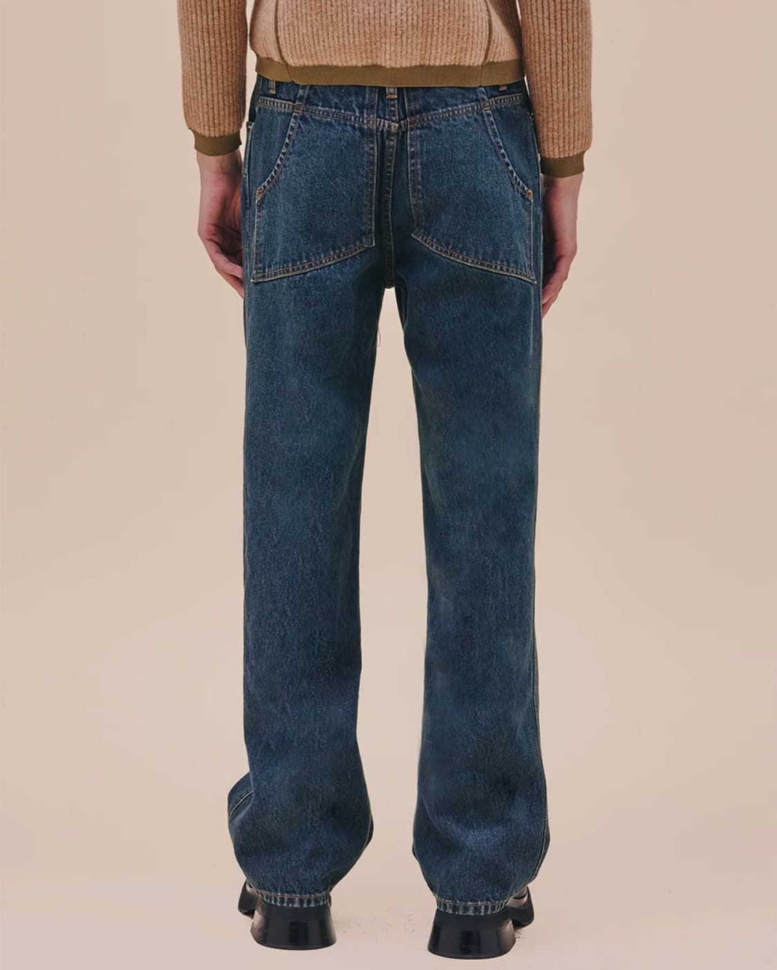 [31] 에크하우스 라타 와이드 레그 진 뉴 블루 상품이미지1