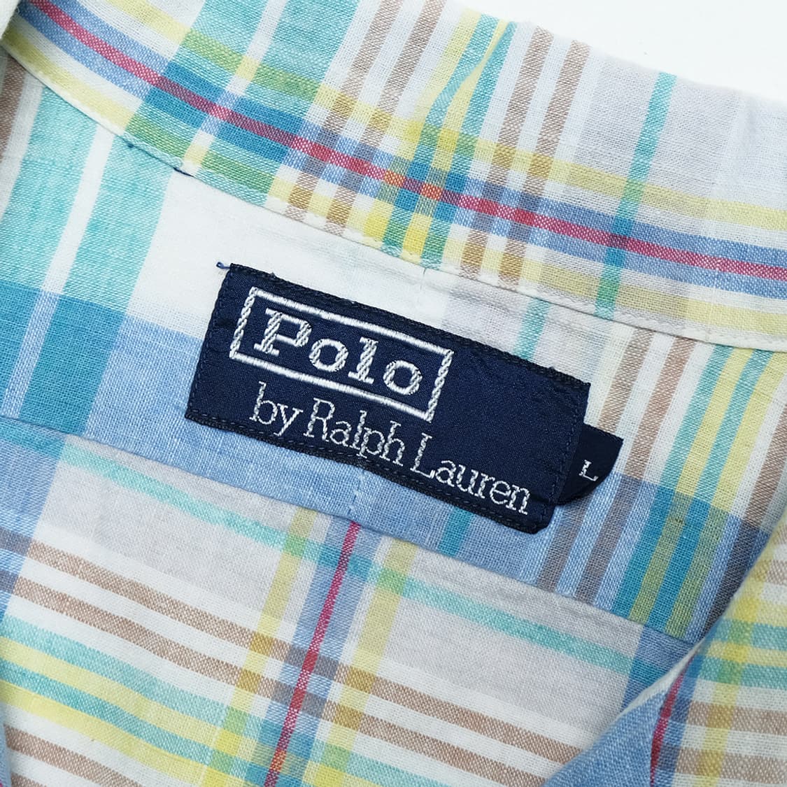 open collar check shirt 상품이미지8