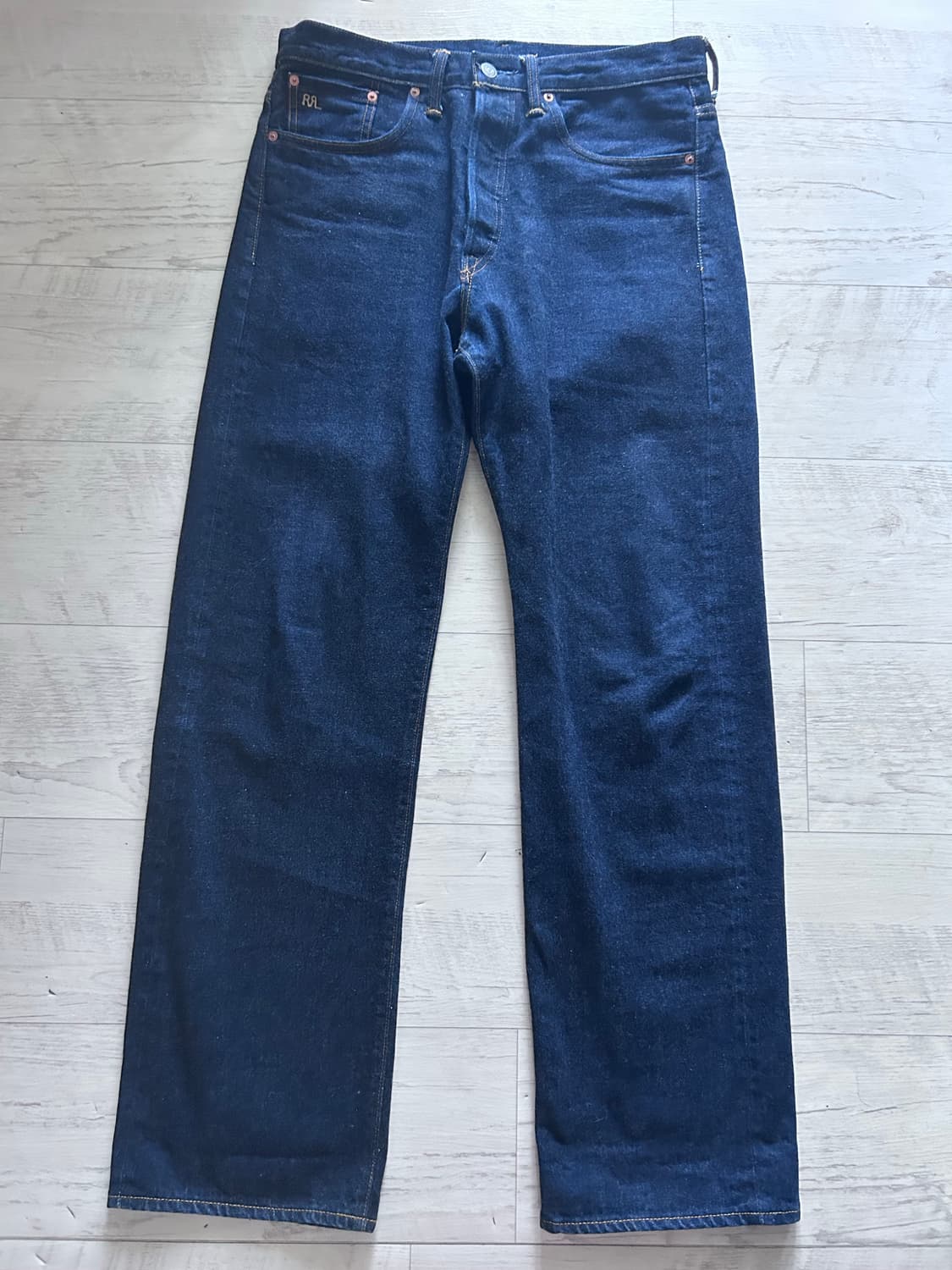 RRL 더블알엘 빈티지 파이브 포켓 이스트 웨스트 데님 34x32 상품이미지1