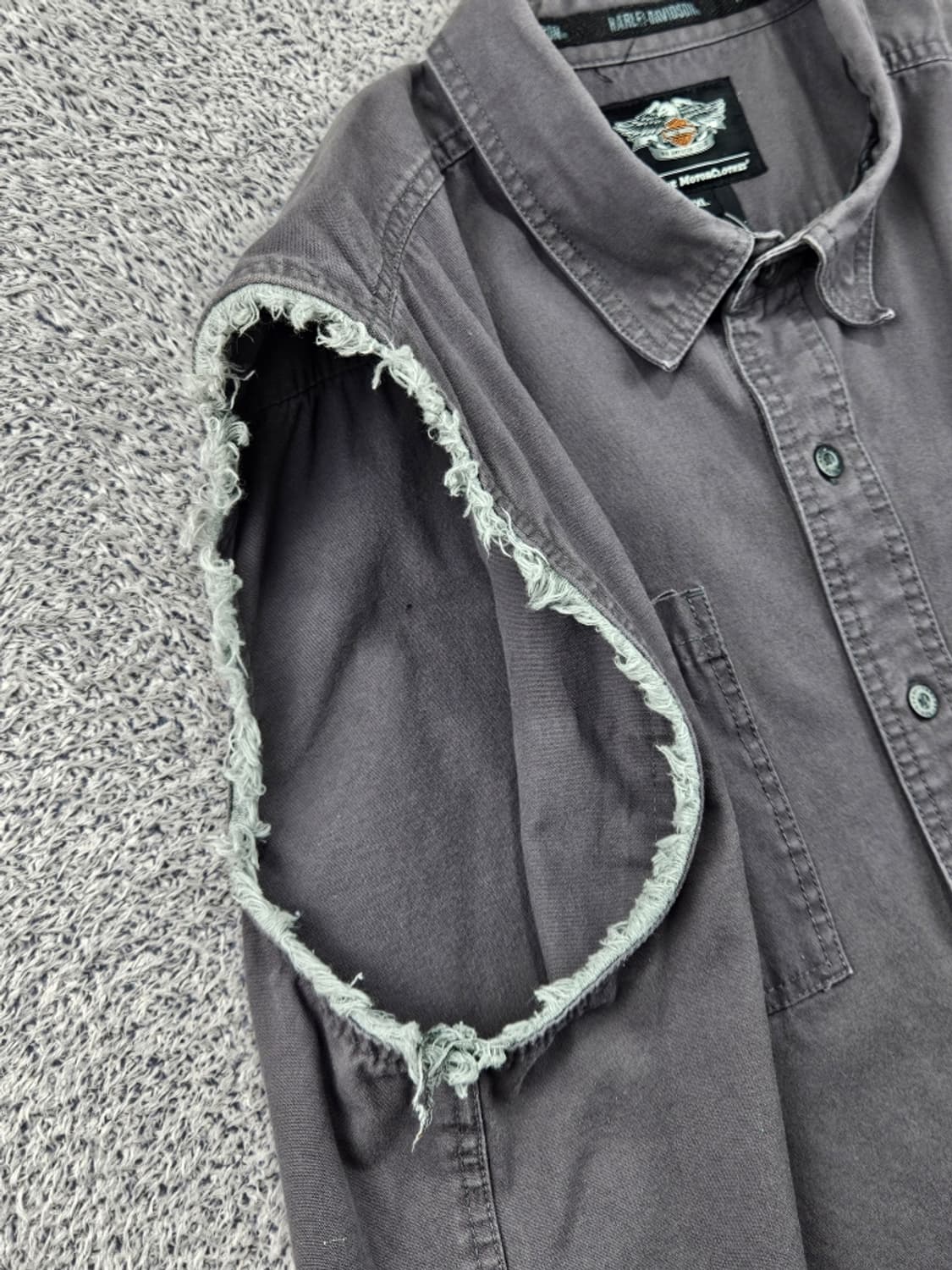 할리데이비슨 커팅 베스트 조끼 ( 3XL ) / 11941 상품이미지4