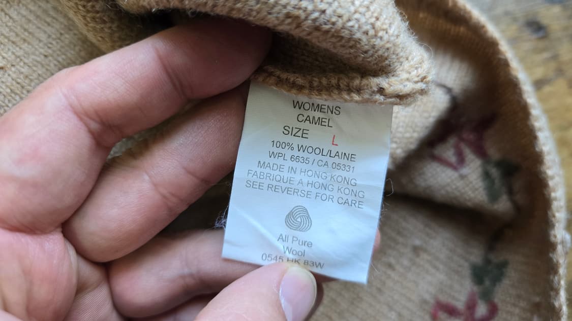 Woolrich 울리치  퓨어 울 100% 자수 가디건 상품이미지5