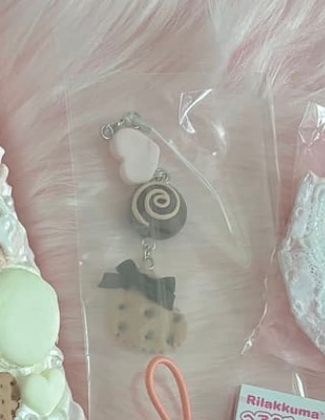 슈크르엔젤키링 초코쿠키 키링 히메갸루 라떼갸루 상품이미지1