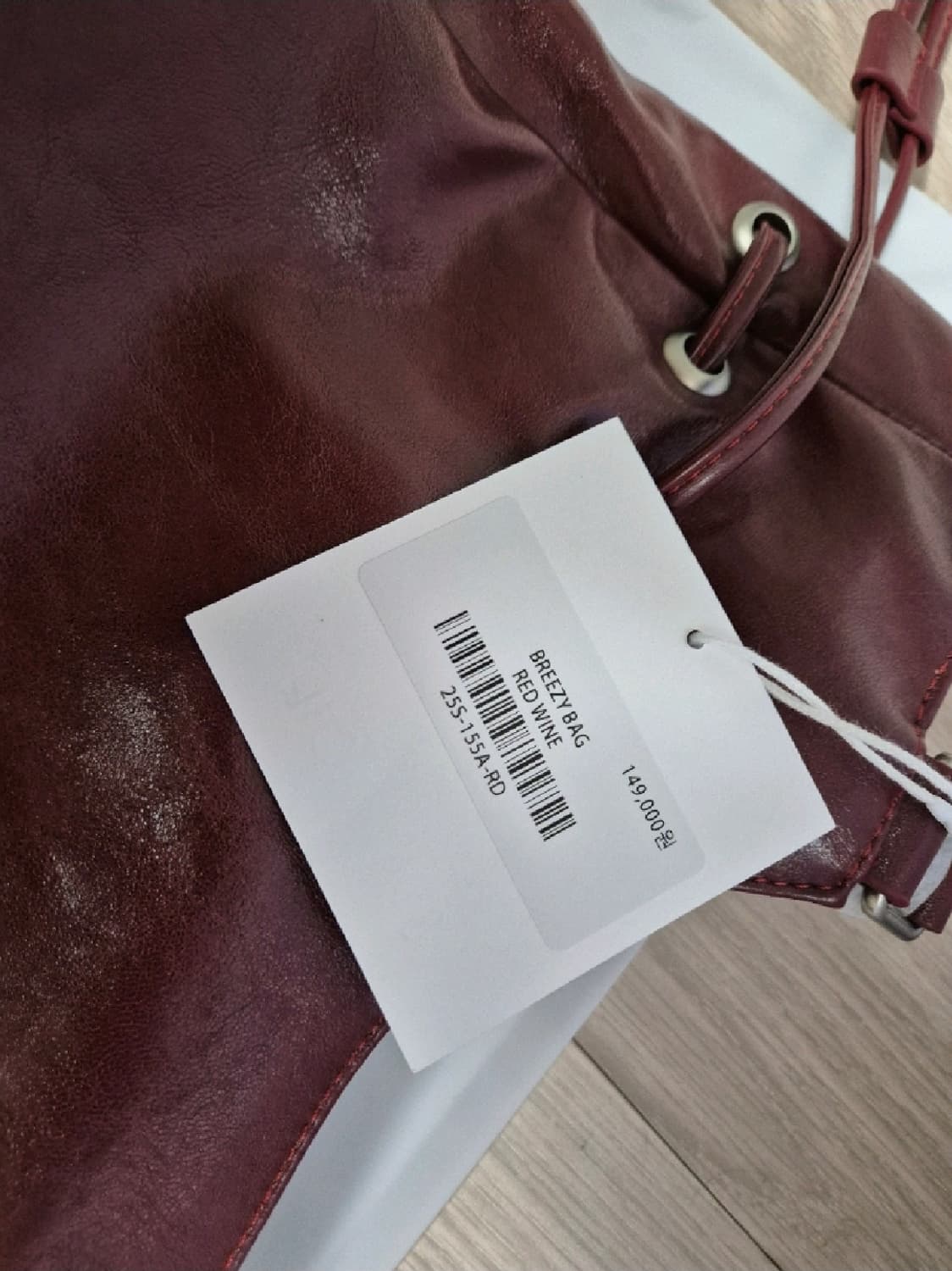 스탠드오일 브리지백 레드와인 새상품 상품이미지4