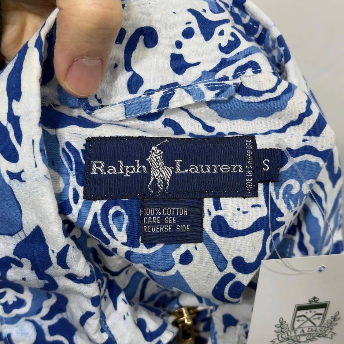 80s 폴로 랄프로렌 하와이안 스윙탑 자켓 상품이미지5