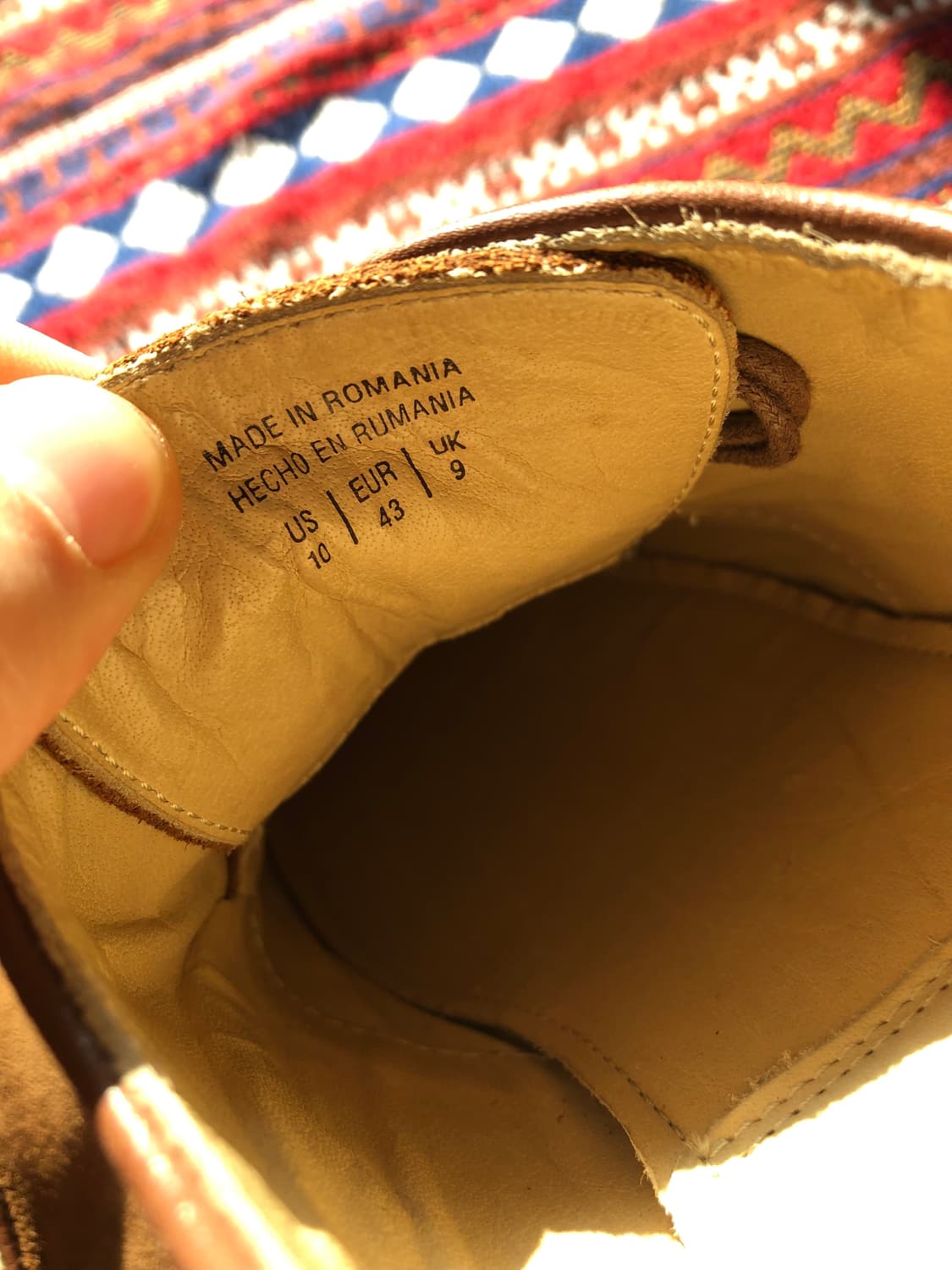 알도 스웨이드 브라운 남성 구두 280 상품이미지7