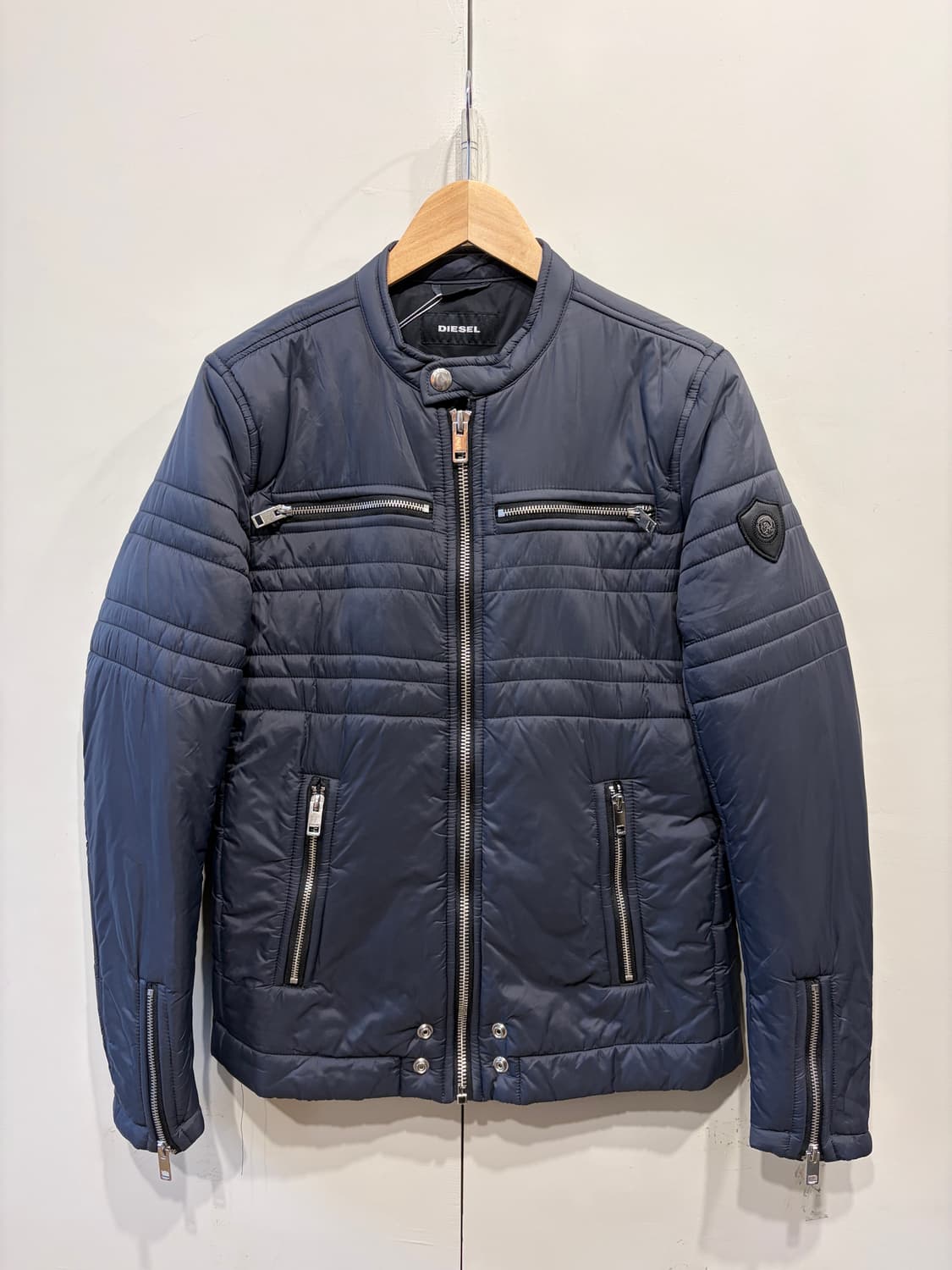 디젤 나일론 바이커 봄버 자켓 상품이미지1