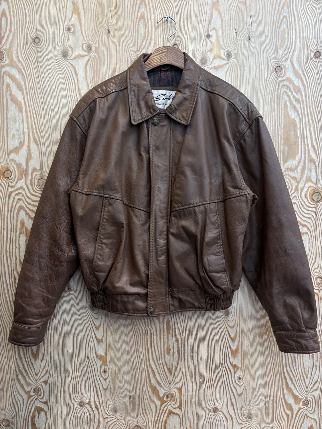 Sober A-1 레더 자켓 상품이미지1