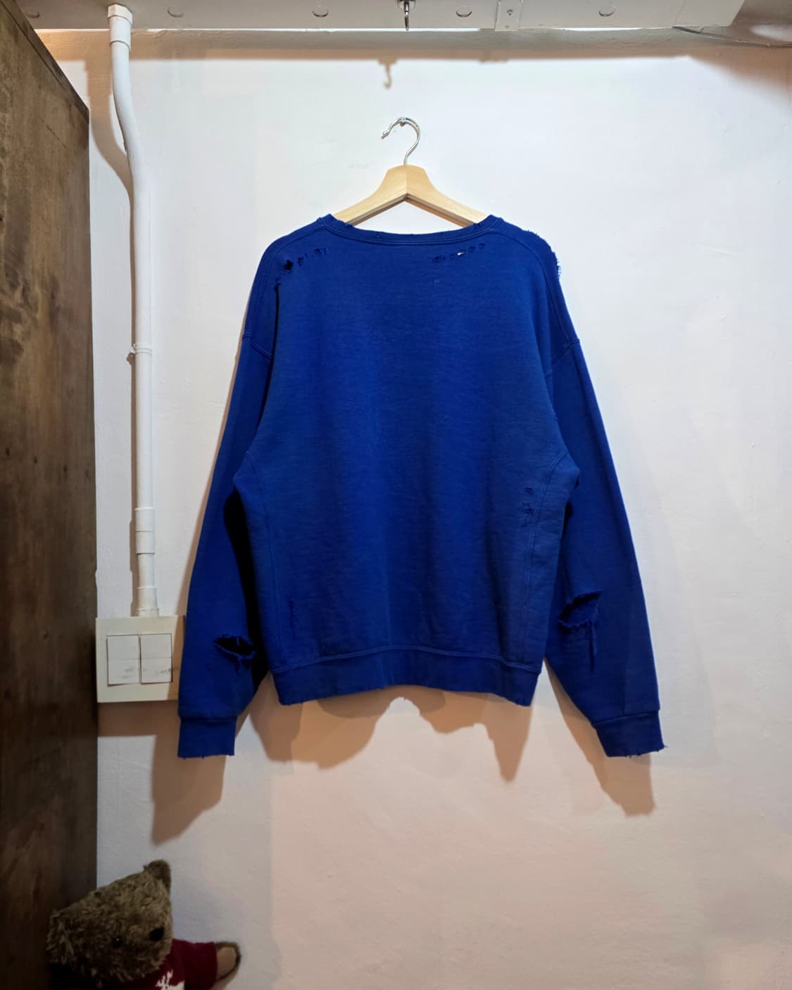 Russel Distressed Blank 스웻 셔츠 (러셀 맨투맨) 상품이미지2