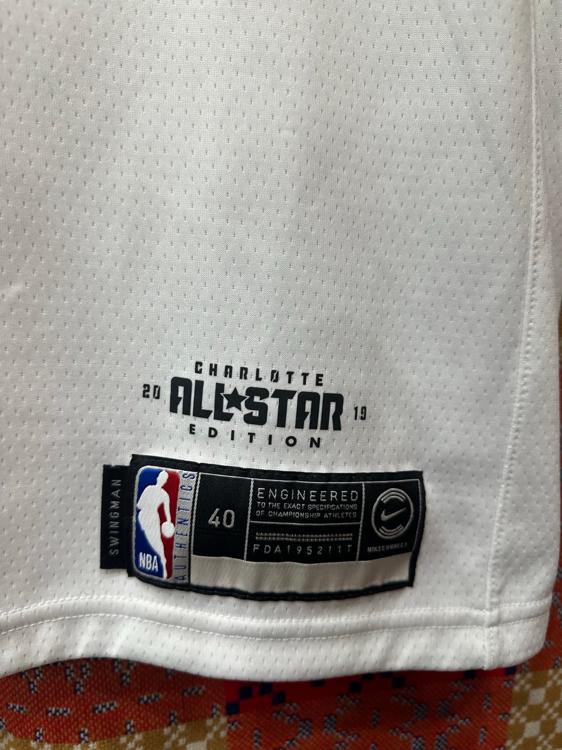 나이키조던 NBA 19 올스타 보스턴셀틱스 스윙맨 S(95)  어빙 상품이미지3