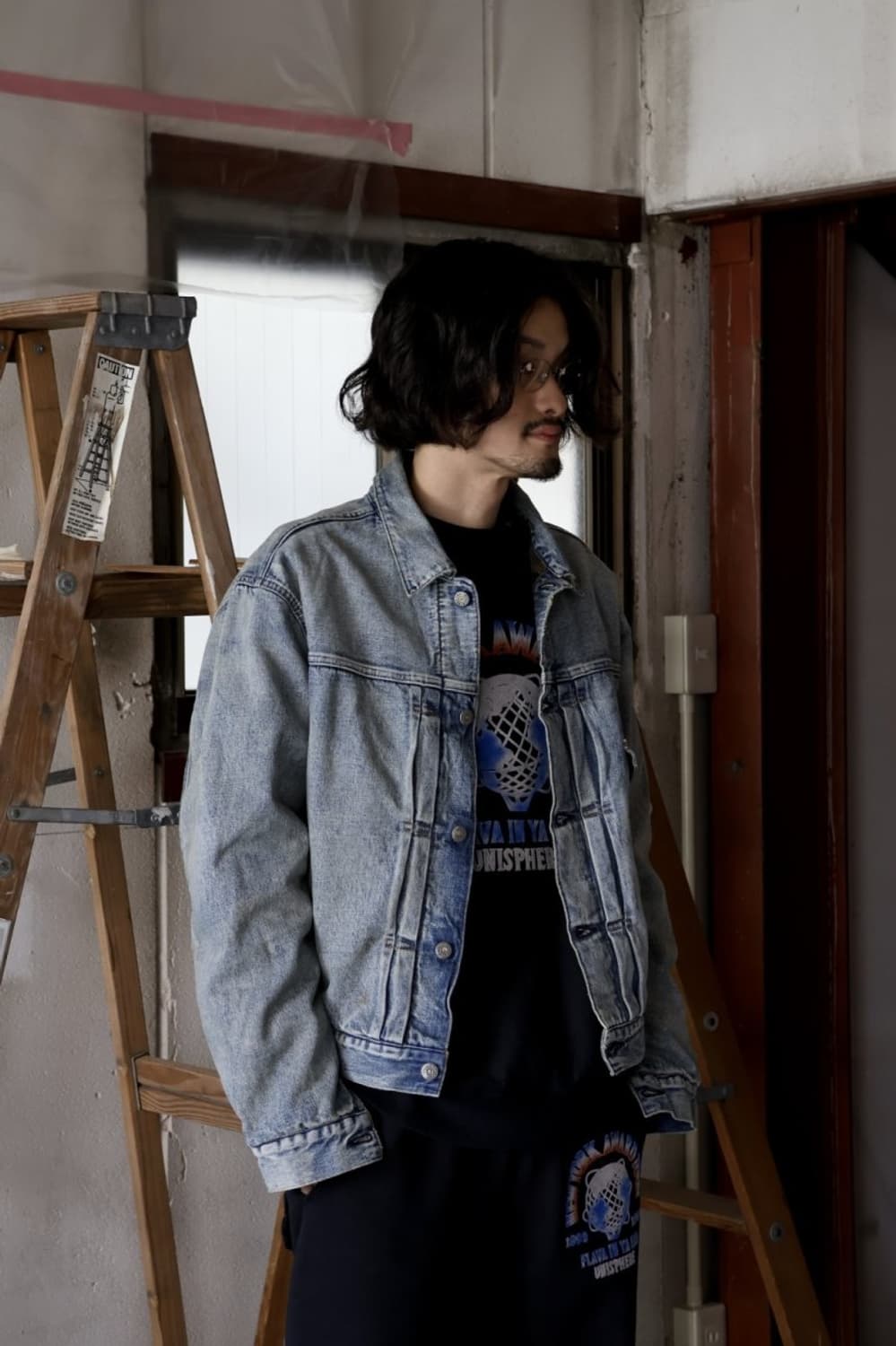 L) BOWWOW 바우와우 24FW 블랭킷 라인 데님 자켓 상품이미지9