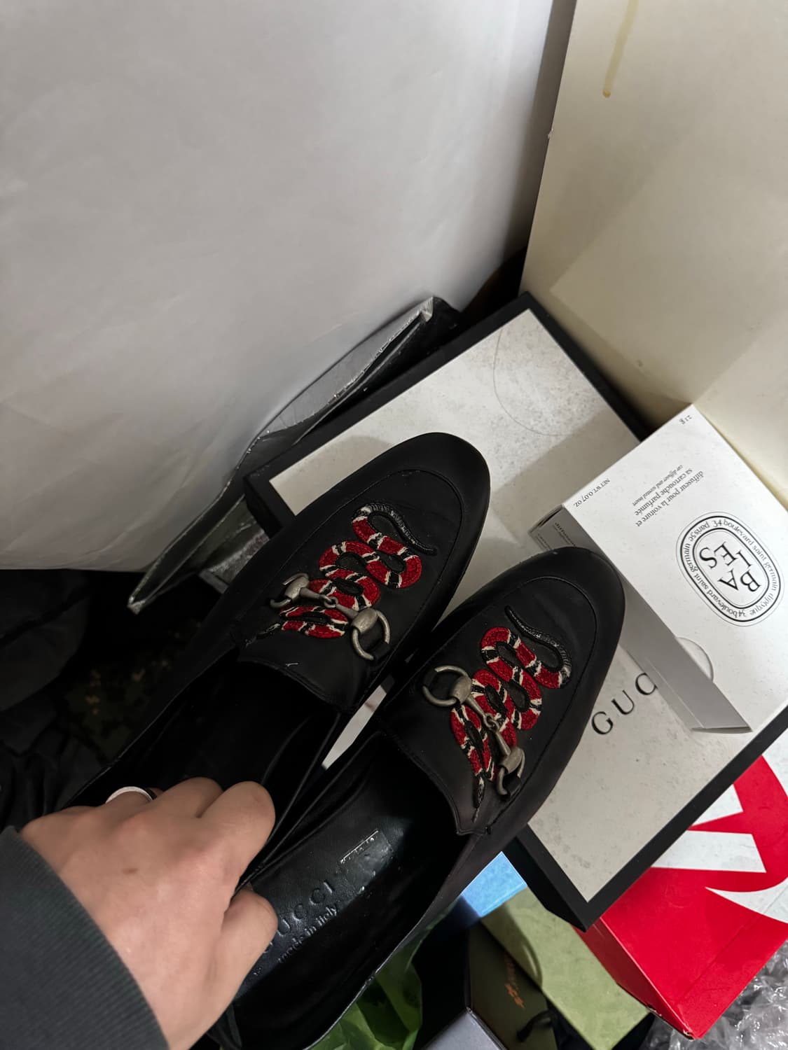 구찌 스네이크 로퍼 상품이미지1