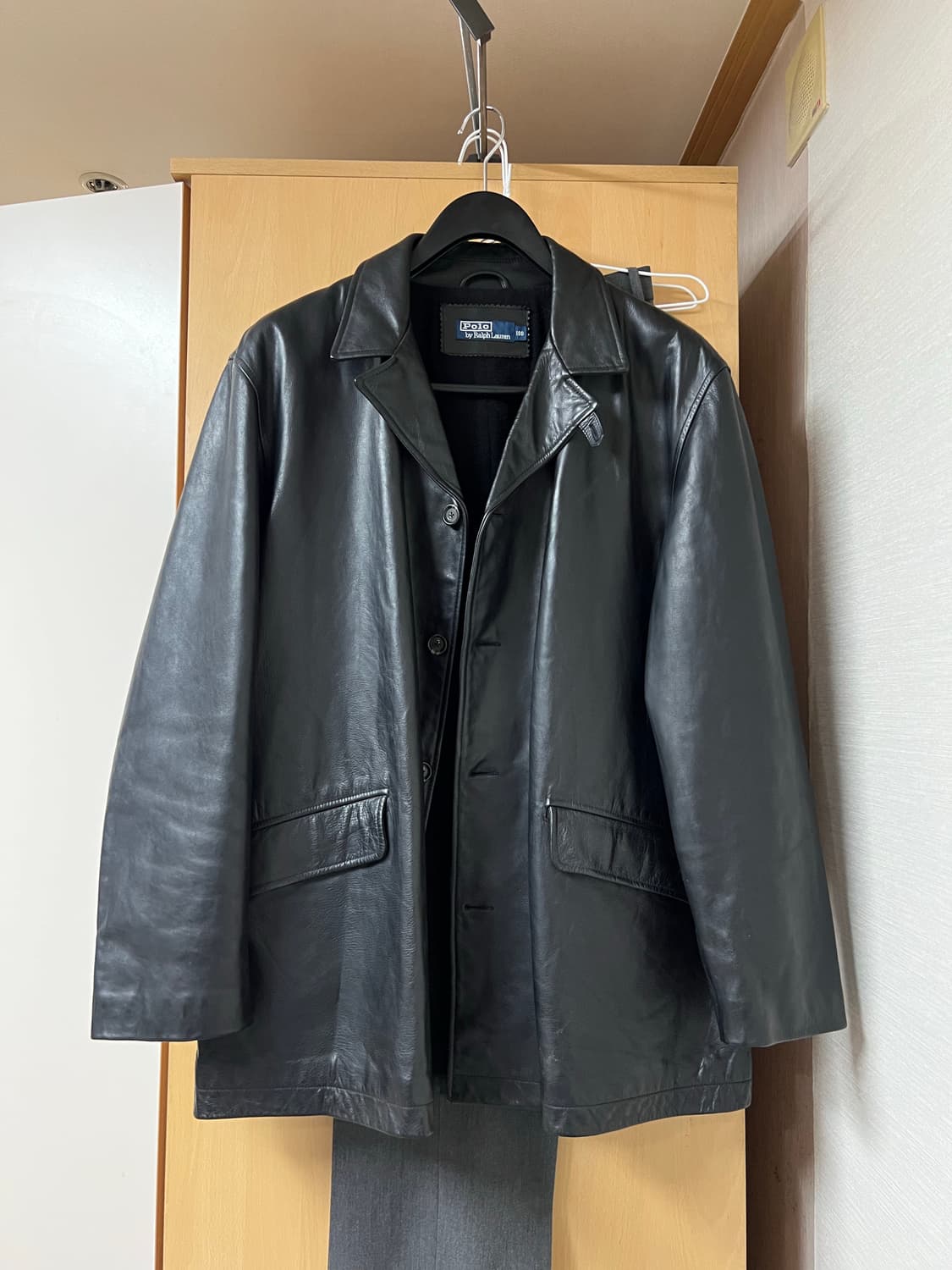 폴로 레더 카코트 상품이미지1