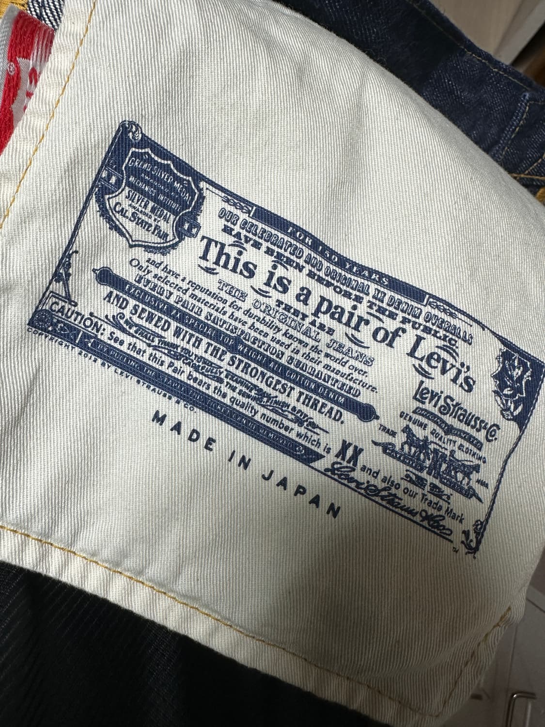 1980s 501 블루탭 상품이미지6