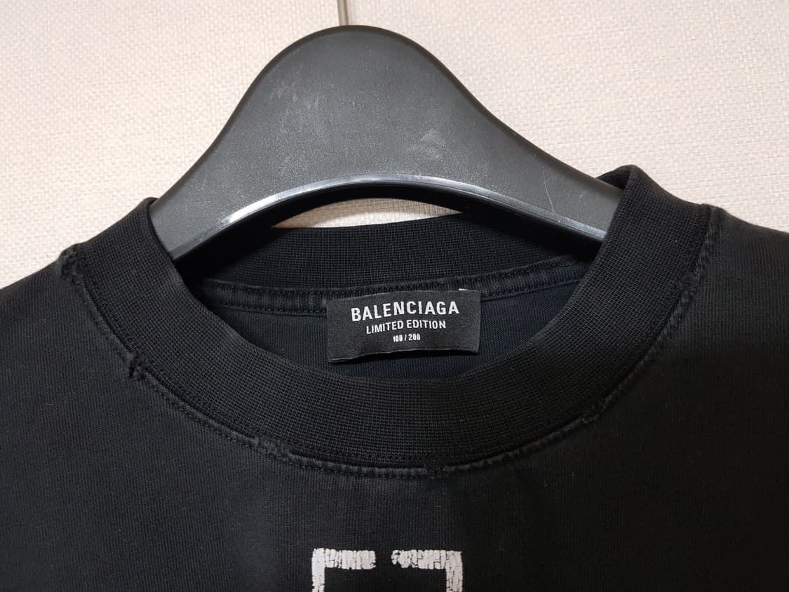 발렌시아가 람슈타인 롱슬리브 긴팔 티셔츠 상품이미지6