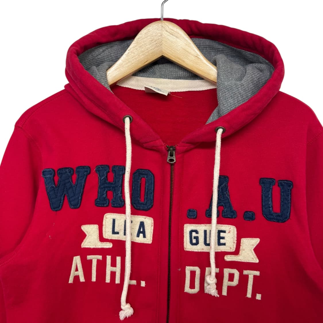 후아유 아치로고 후드집업 상품이미지2