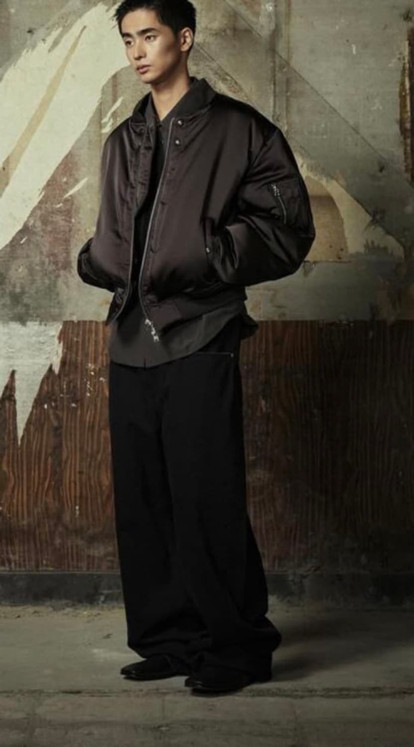 YIYAE 패디드 봄버 블랙 상품이미지2