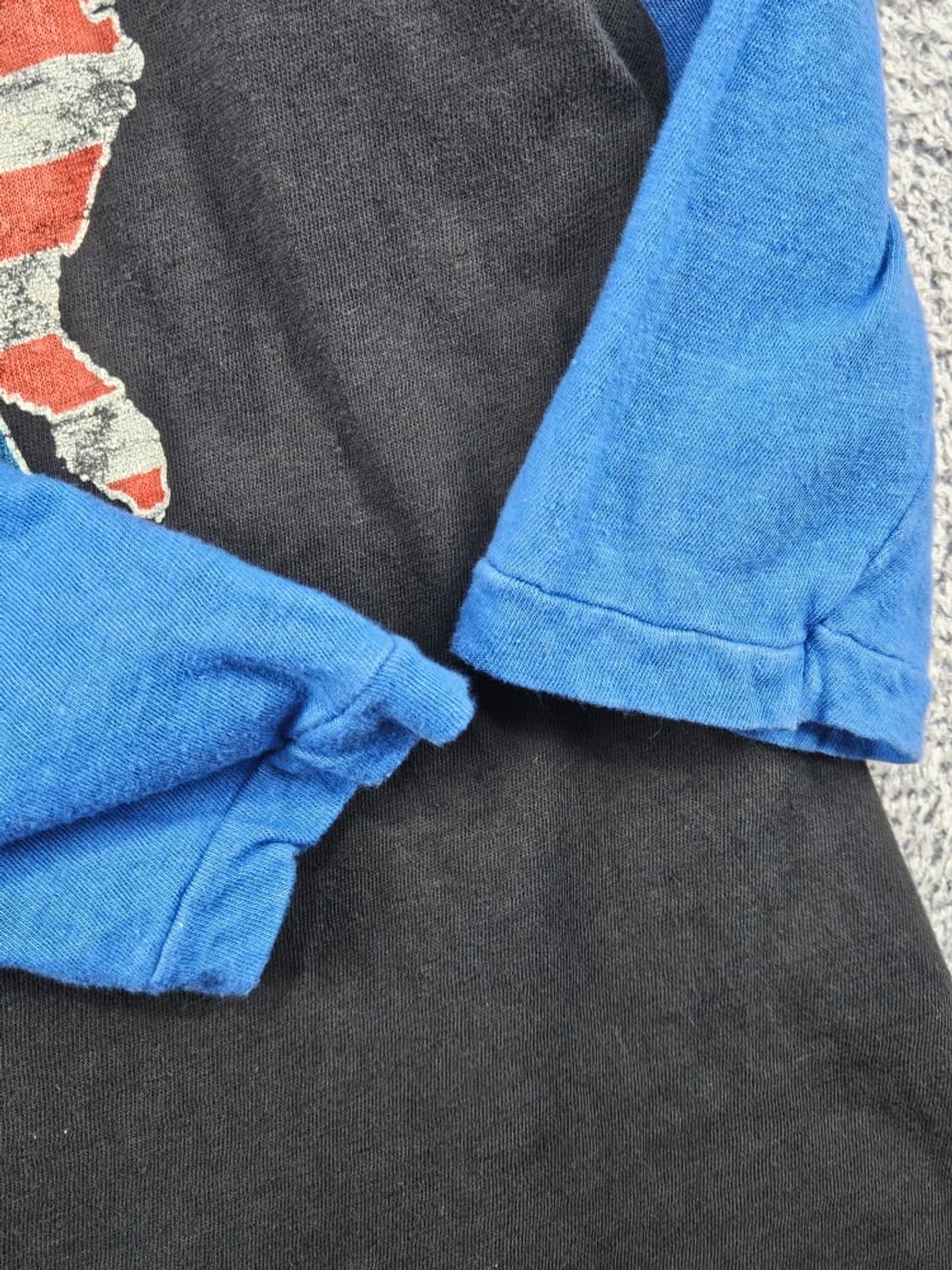 80's USA 브루스스프링스틴 싱글스티치 롱슬리브 (S추정)/11950 상품이미지6