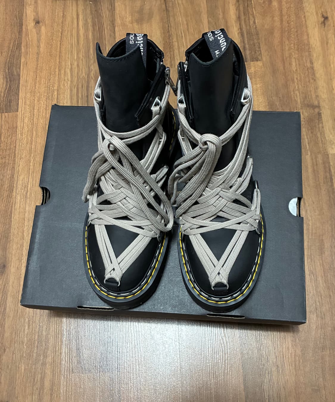 닥터마틴&릭오웬스 1460 메가레이스 260 상품이미지2