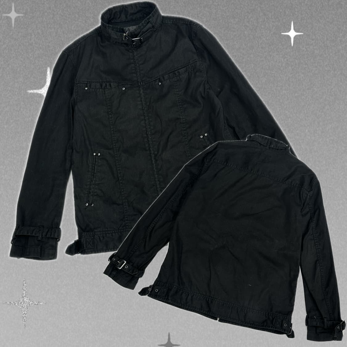 🎸버클 포인트 골덴 아우터 🎸쇠맛 점퍼 자켓 락시크 펑크 자켓 상품이미지1