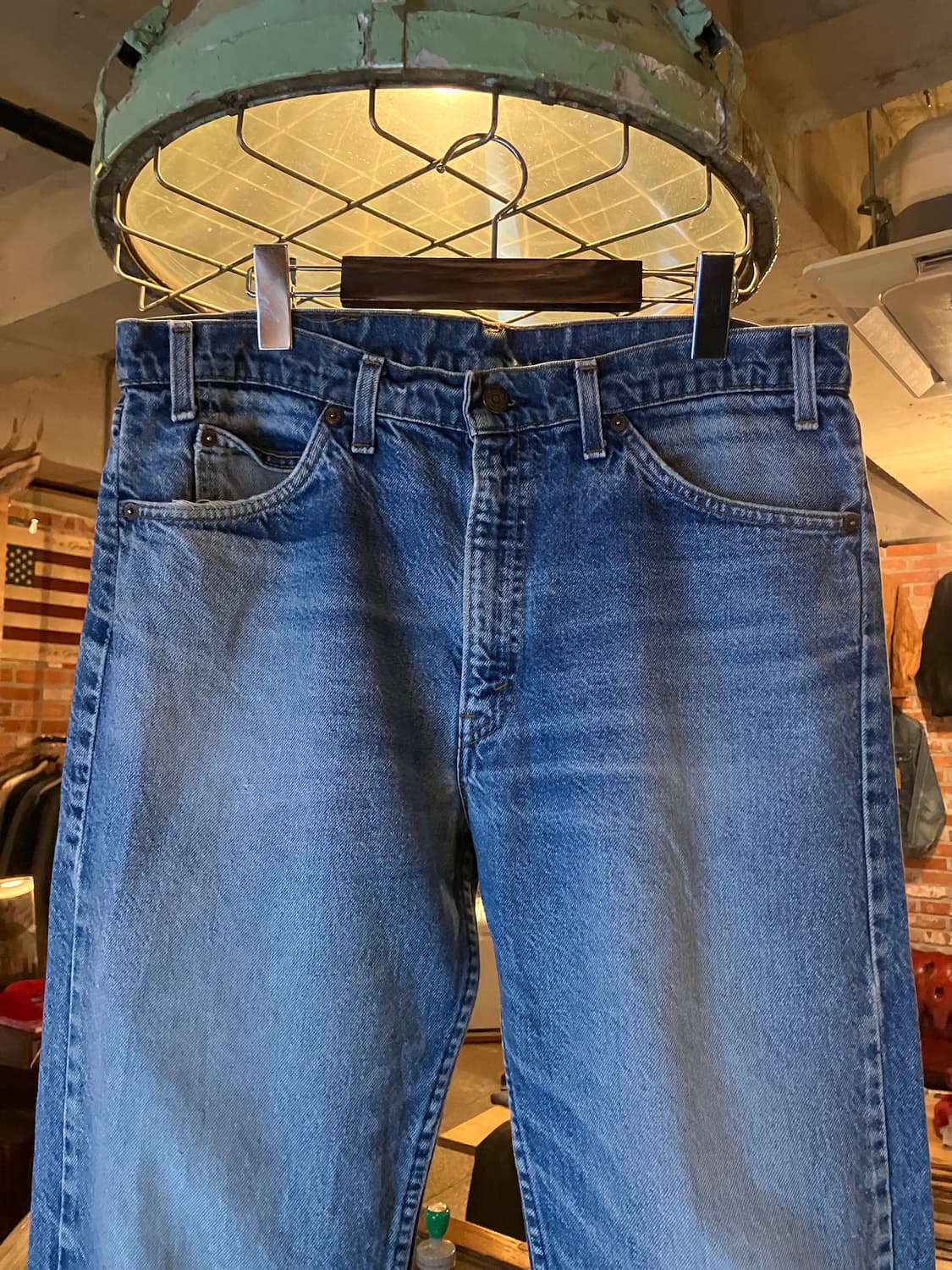80s USA 빈티지 리바이스 505 데님 팬츠 상품이미지3