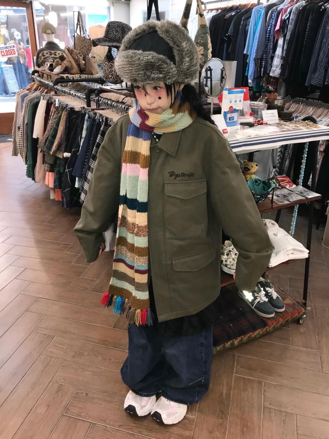 Hysteric Glamour Logo Embroidery Coat  상품이미지1