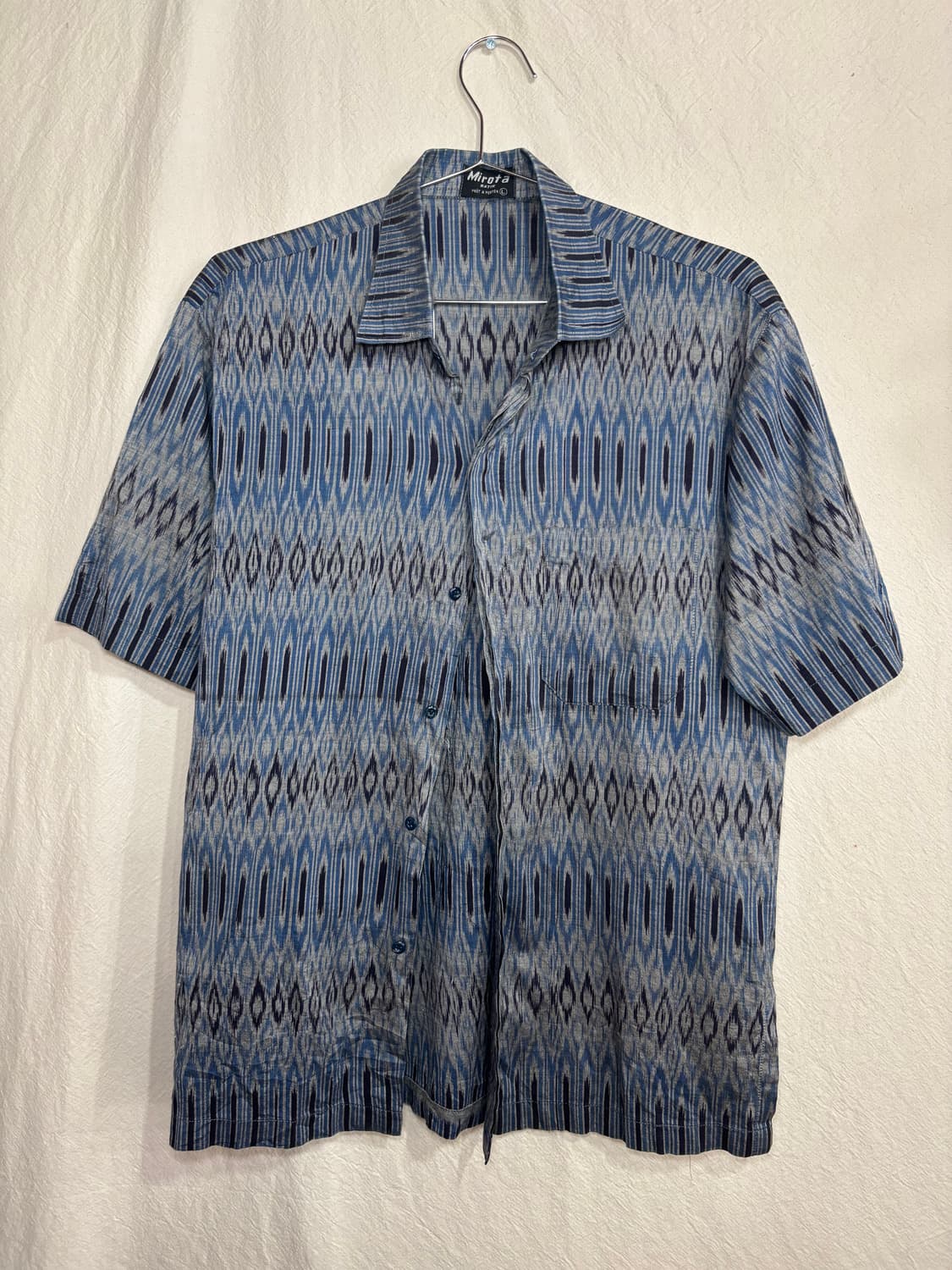  JP MIROTA BATIK 빈티지 패턴 반팔 셔츠  상품이미지1