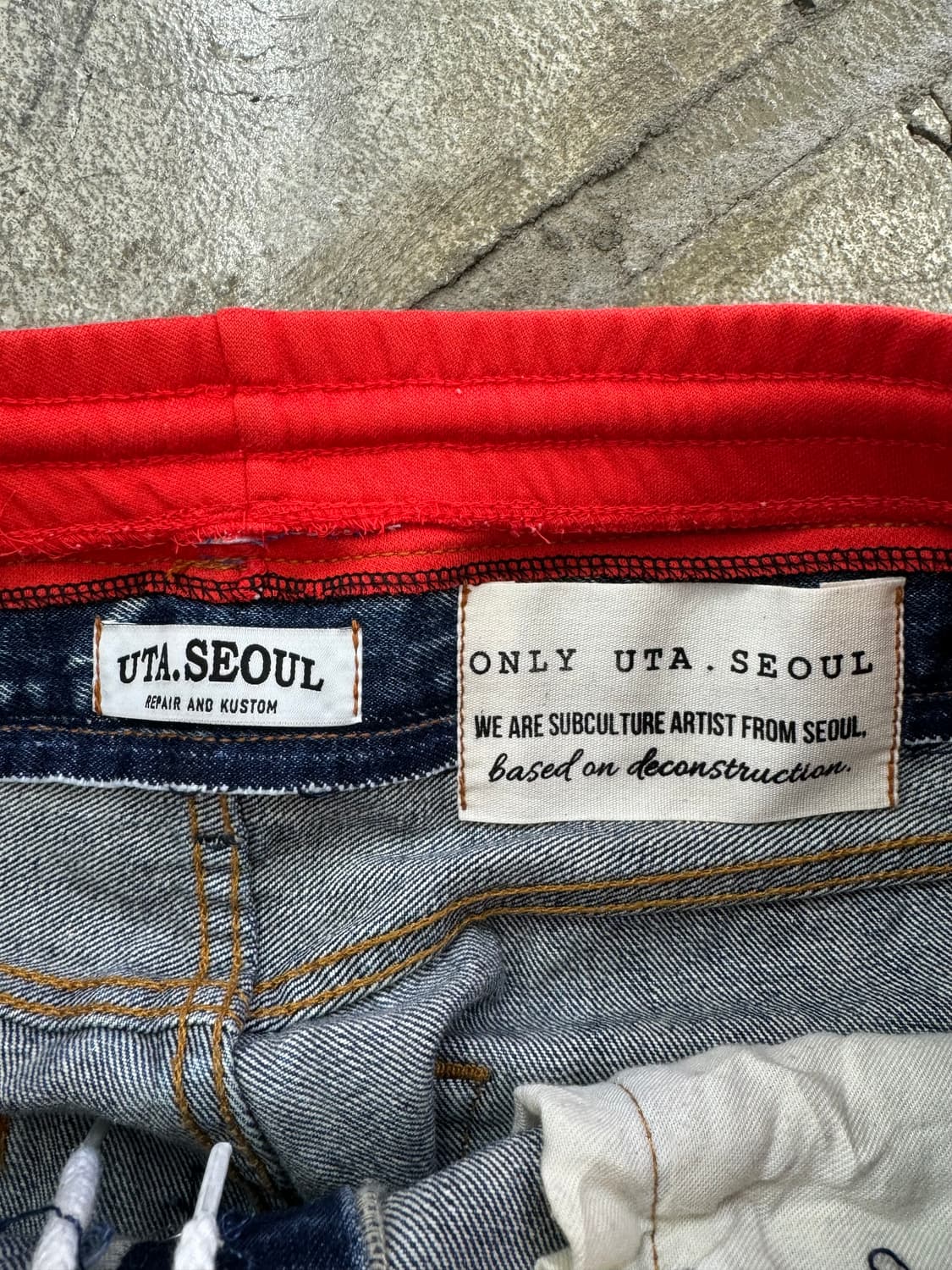 UTA GRUNGE SHORTS 상품이미지4