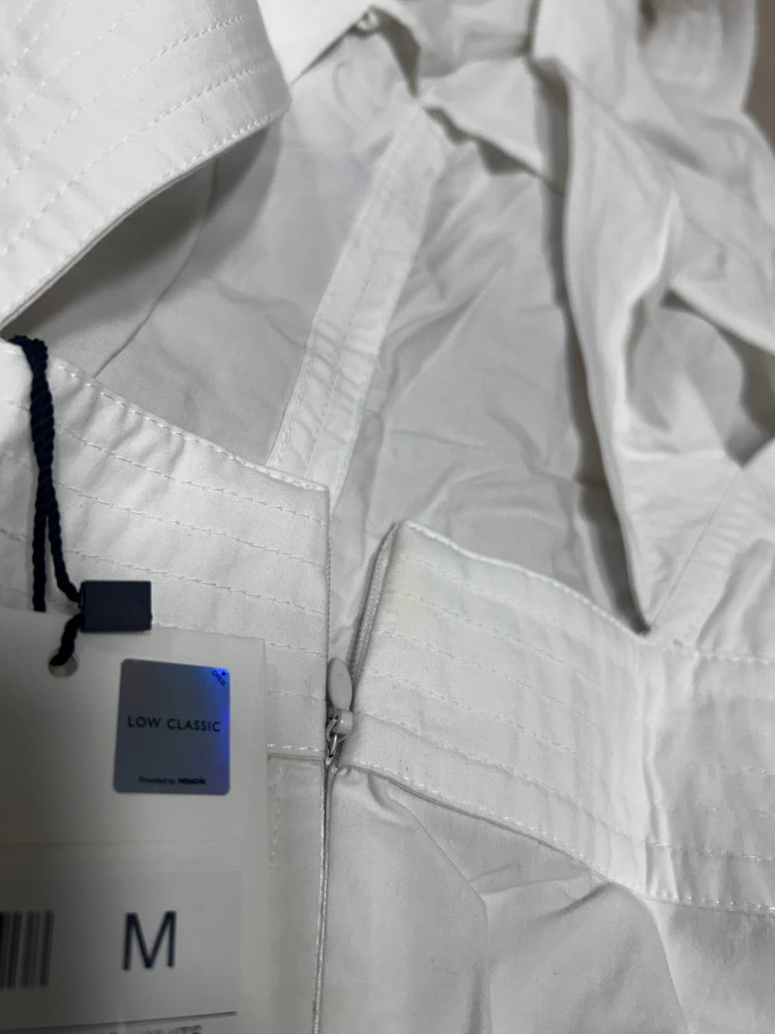 (새상품, 택o) 로우클래식 APRON DRESS 화이트 M  상품이미지8