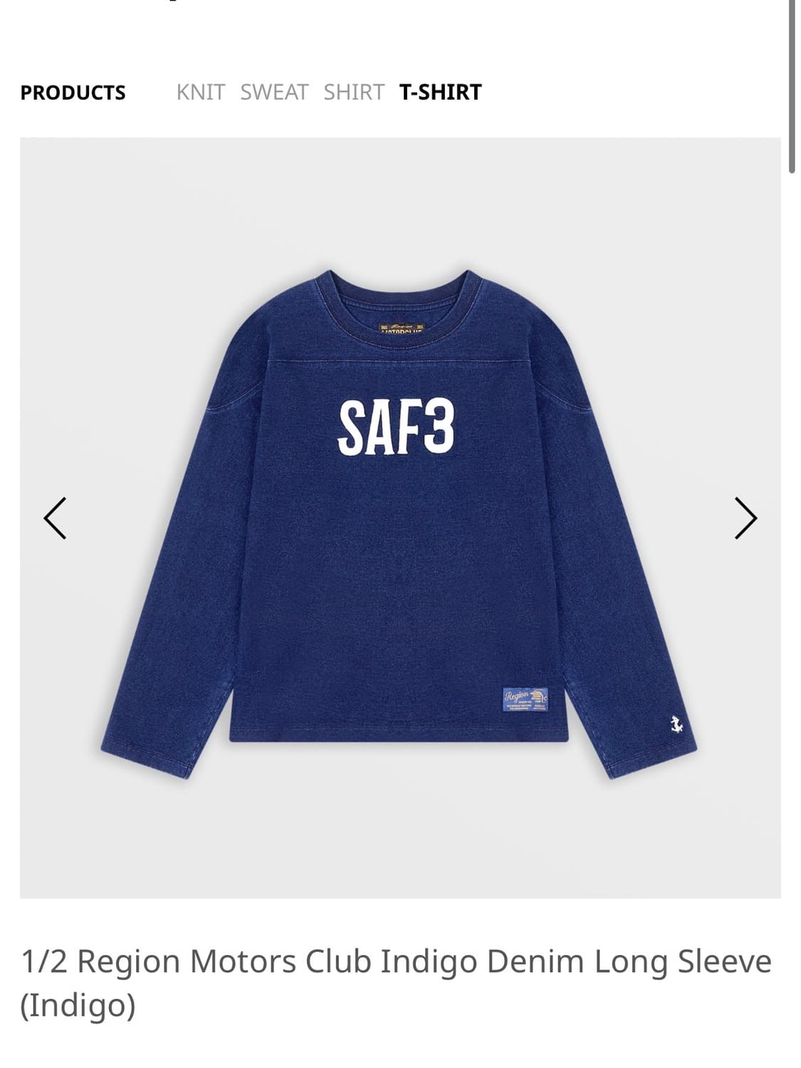 사파리스팟 1/2 Region Motors Club Indigo Deni 상품이미지1