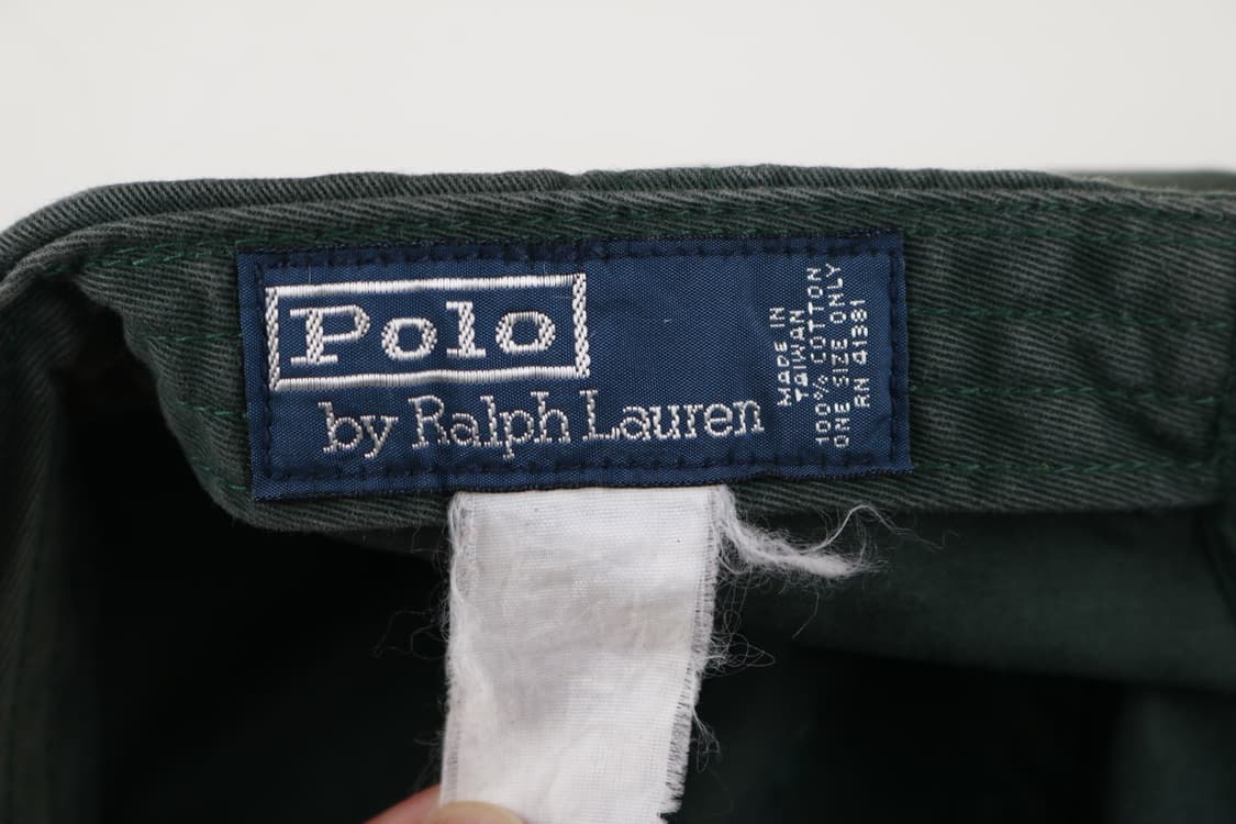 90's 폴로 랄프로렌 워시드 볼캡 모자 상품이미지6